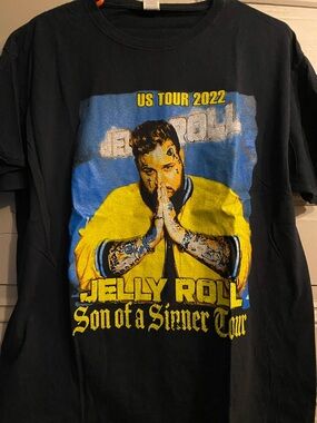 US Tour 2022 Black Graphic Tee - Son of a Sinner